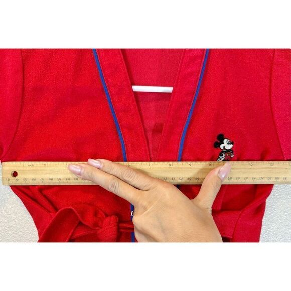 Vintage Mickey For Kids Stuff Mickey Mouse Robe Toddler 4/5 Made in The USA - Picture 7 of 8